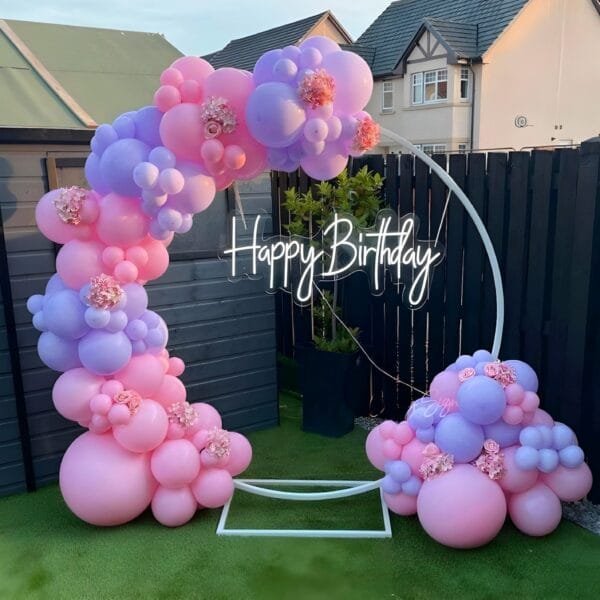 Half Balloon Ring Decoration Set