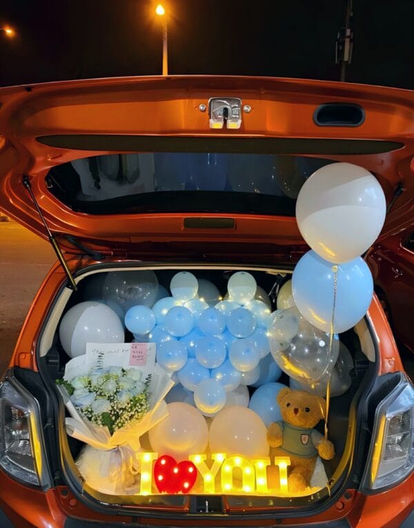 Car Romantic Surprise Decoration Set