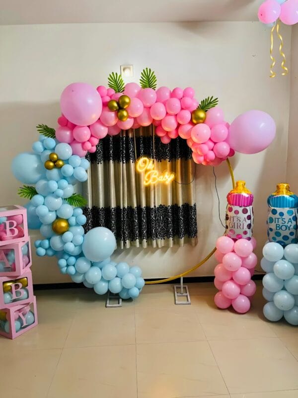 Baby Shower with Beautiful Decoration