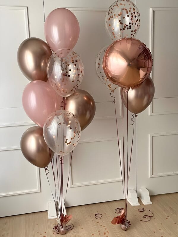 Rose Gold Balloon Set