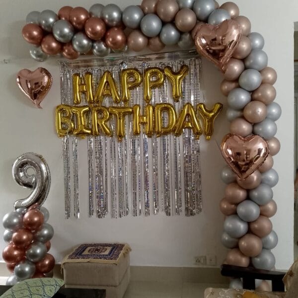 Men’s Birthday balloons Decoration