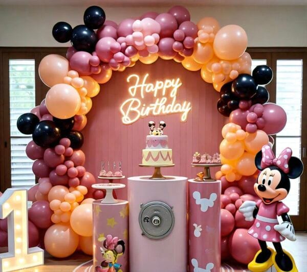 Mickey Minnie mouse theme decoration