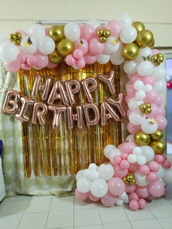 Birthday decoration at home