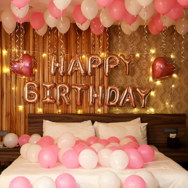 Birthday Room balloon decoration